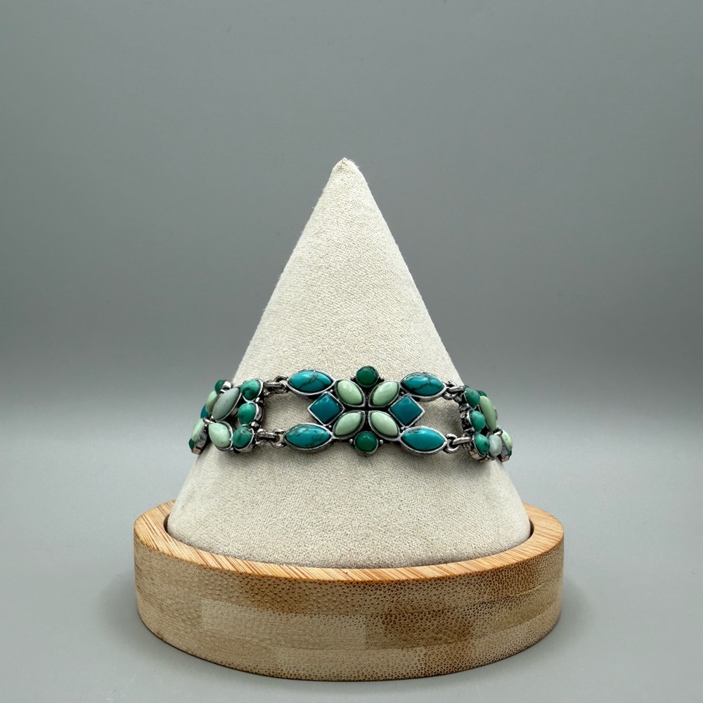 Dessert oasis faux turquoise lucky brand bracelet